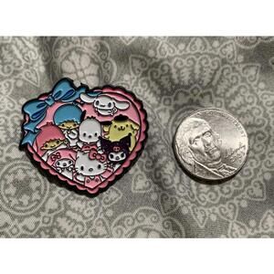 Hello Kitty Sanrio Friends Pin Bookbag Collect Collectable Enamel Metal